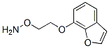 Hydroxylamine, O-[2-(7-benzofuranyloxy)ethyl]- (9CI) Structural