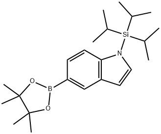 5-(4,4,5,5-TETRAMETHYL-1,3,2-DIOXABOROLAN-2-YL)-1-(TRIISOPROPYLSILYL)-1H-INDOLE