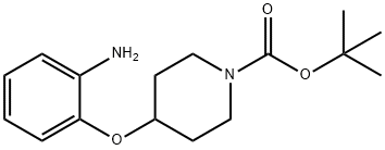 TERT-BUTYL 4-(2-AMINOPHENOXY)TETRAHYDRO-1(2H)-PYRIDINECARBOXYLATE