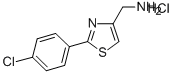 C-[2-(4-CHLORO-PHENYL)-THIAZOL-4-YL]-METHYLAMINE