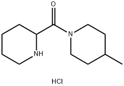 (4-METHYLPIPERIDINO)(2-PIPERIDINYL)METHANONE HYDROCHLORIDE