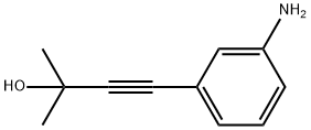 4-(3-AMINOPHENYL)-2-METHYL-3-BUTYN-2-OL Structural