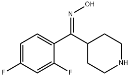 (E)-4-(2,4-Difluorobenzoyl)piperidine OxiMe Structural