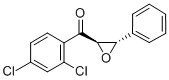 Methanone, (2,4-dichlorophenyl)[(2R,3S)-3-phenyloxiranyl]- Structural