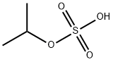isopropyl hydrogen sulphate Structural