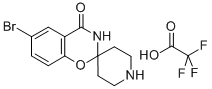 6-BROMO-4-OXO-3,4-DIHYDROSPIRO(2H)-BENZO(E)[1,3]OXAZINE-2,4'-PIPERIDINE TRIFLUOROACETIC ACID SALT