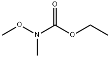 ETHYL N-METHOXY-N-METHYLCARBAMATE Structural