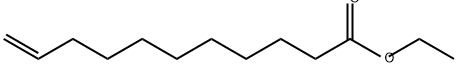 ETHYL 10-UNDECENOATE Structural