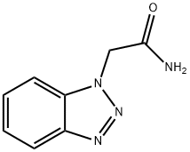 2-BENZOTRIAZOL-1-YL-ACETAMIDE Structural