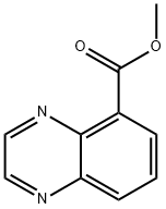 Methyl quinoxaline-5-carboxylate Structural