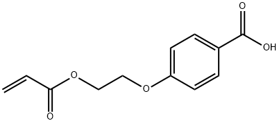 4-(2-ACRYLOXY-ETHYL-1-OXY)-BENZOIC ACID Structural