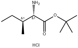 L-Isoleucine tert-butyl ester hydrochloride Structural