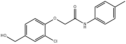 2-[2-chloro-4-(hydroxymethyl)phenoxy]-N-(4-methylphenyl)acetamide