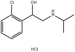 Clorprenaline hydrochloride Structural Picture