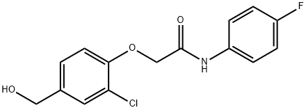 2-[2-CHLORO-4-(HYDROXYMETHYL)PHENOXY]-N-(4-FLUOROPHENYL)-ACETAMIDE