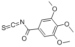 3,4,5-trimethoxybenzoyl isothiocyanate Structural