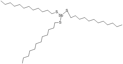 TRIS(DODECYLTHIO)ANTIMONY Structural