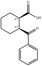 CIS-2-BENZOYL-1-CYCLOHEXANECARBOXYLIC ACID, 98 Structural