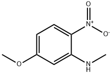 5-METHOXY-N-METHYL-2-NITROBENZENAMINE Structural