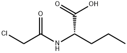 CHLOROAC-DL-NVA-OH Structural