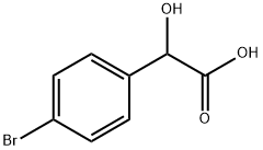 4-Bromomandelic acid Structural Picture