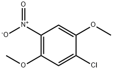 1-Chloro-2,5-dimethoxy-4-nitrobenzene Structural