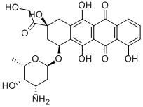 14-Hydroxy Carminomycin Structural