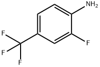 2-Fluoro-4-(trifluoromethyl)aniline Structural