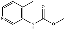 3-METHOXYCARBONYLAMINO-4-METHYLPYRIDINE Structural