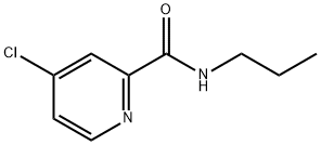 N-Propyl 4-chloropicolinaMide Structural