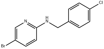 5-bromo-N-[(4-chlorophenyl)methyl]pyridin-2-amine