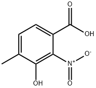 3-HYDROXY-4-METHYL-2-NITROBENZOIC ACID Structural