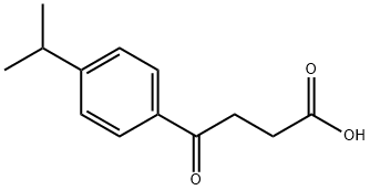 4-(4-ISOPROPYL-PHENYL)-4-OXO-BUTYRIC ACID Structural