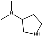 3-(DIMETHYLAMINO)PYRROLIDINE Structural