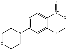 4-(3-methoxy-4-nitrophenyl)morpholine  Structural