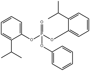 Bis(o-isopropylphenyl) Phenyl Phosphate Structural