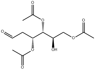 3,4,6-TRI-O-ACETYL-2-DEOXY-D-GLUCOPYRANOSE Structural