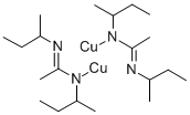 (N,N'-DI-SEC-BUTYLACETAMIDINATO)COPPER(I) Structural