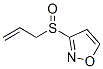 Isoxazole, 3-(2-propenylsulfinyl)- (9CI) Structural