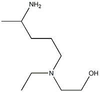 2-(4-Aminopentyl(ethyl)amino)ethanol Structural Picture