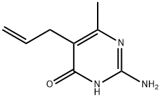 5-ALLYL-2-AMINO-6-METHYL-PYRIMIDIN-4-OL Structural