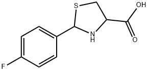 2-(4-FLUORO-PHENYL)-THIAZOLIDINE-4-CARBOXYLIC ACID