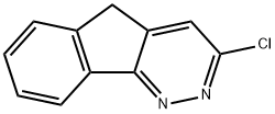 3-CHLORO-5H-INDENO[1,2-C]PYRIDAZINE Structural