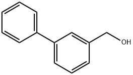 3-Biphenylmethanol Structural