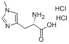 (S)-2-AMINO-3-(1-METHYL-1H-IMIDAZOL-4-YL)-PROPIONIC ACID 2HCL Structural