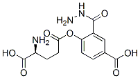 L-Glutamic acid, 5-(2-(4-carboxyphenyl)hydrazide)