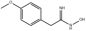 N-HYDROXY-2-(4-METHOXY-PHENYL)-ACETAMIDINE Structural