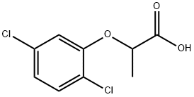 2-(2,5-dichlorophenoxy)propionic acid Structural