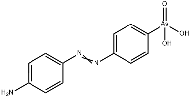 4-(4'-AMINOPHENYLAZO)-PHENYLARSONIC ACID Structural