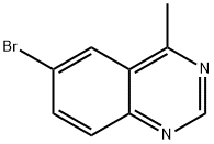 6-bromo-4-methylquinazoline Structural